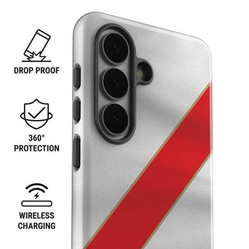 Peru Soccer Flag Galaxy S26 Impact Case