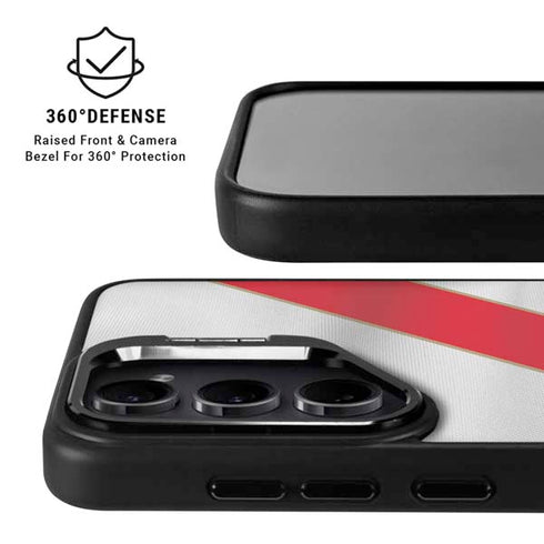 Peru Soccer Flag Galaxy S26 Kickstand Case