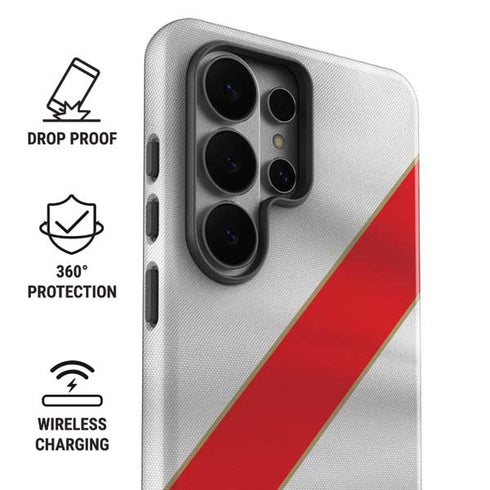 Peru Soccer Flag Galaxy S26 Ultra Impact Case