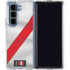 Peru Soccer Flag Galaxy Z Fold5 5G Clear Case