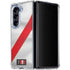 Peru Soccer Flag Galaxy Z Fold5 5G Clear Case
