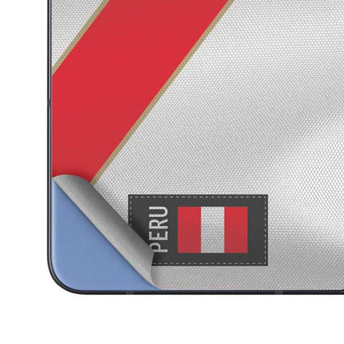 Peru Soccer Flag Galaxy Z Fold5 5G Skin