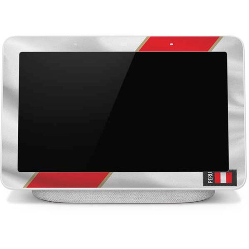 Peru Soccer Flag Google Home Hub Skin