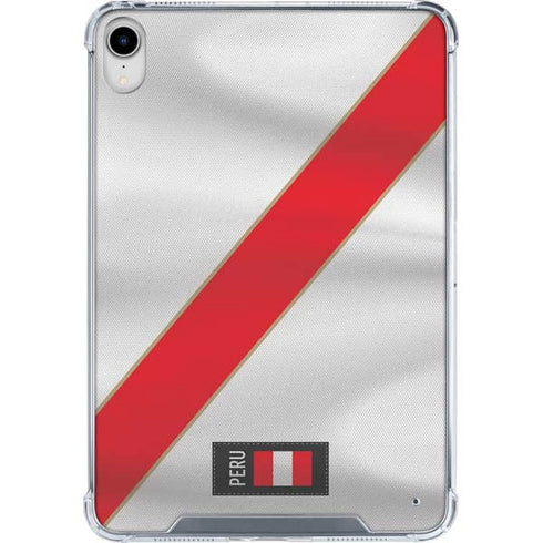 Peru Soccer Flag iPad 11th Gen (2025) Clear Case