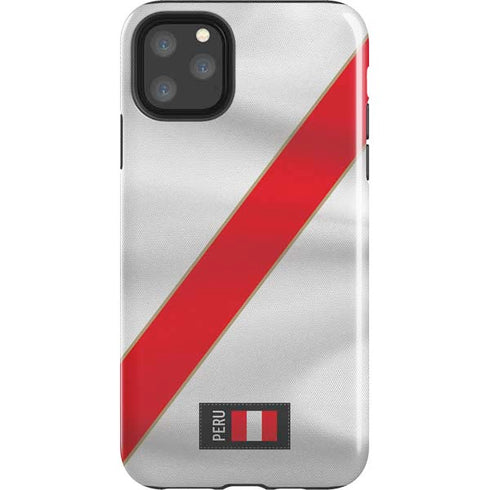 Peru Soccer Flag iPhone Cases
