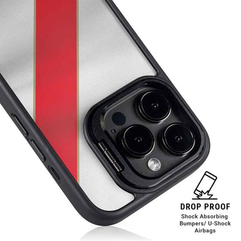Peru Soccer Flag iPhone 13 Pro Max Kickstand Case