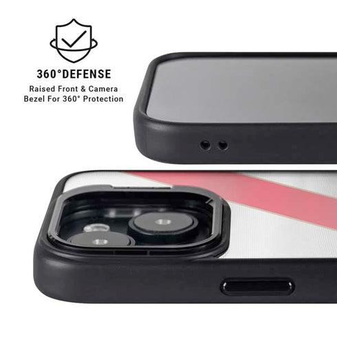 Peru Soccer Flag iPhone 15 Plus Kickstand Case