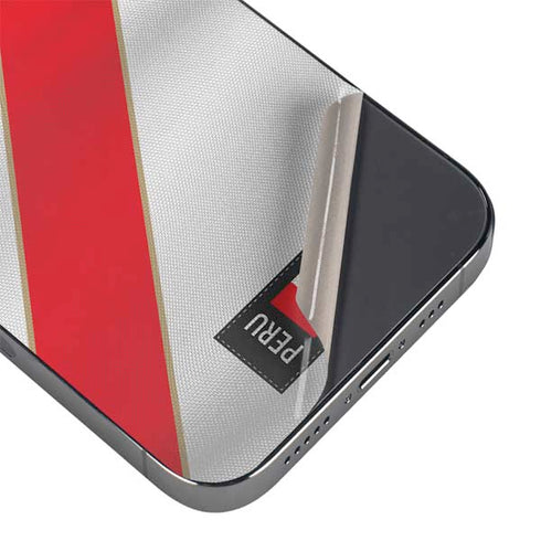 Peru Soccer Flag iPhone 15 Pro Max Skin