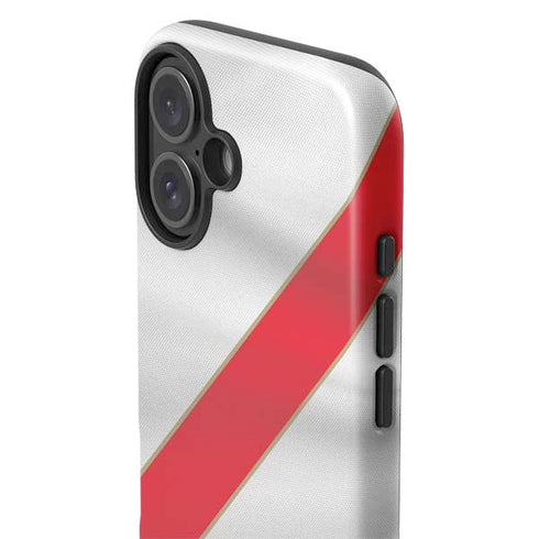 Peru Soccer Flag iPhone 16 Impact Case
