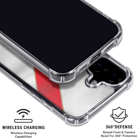 Peru Soccer Flag iPhone 16 MagSafe Case