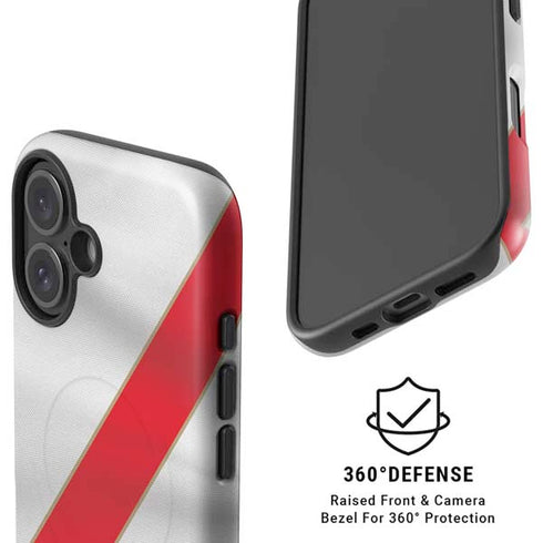 Peru Soccer Flag iPhone 16 Magsafe Impact Case