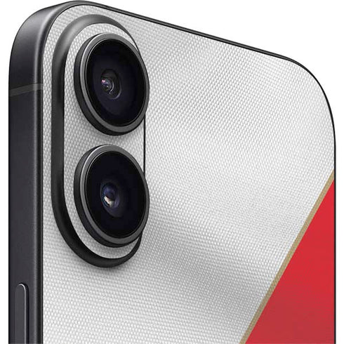 Peru Soccer Flag iPhone 16 Plus Skin
