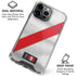 Peru Soccer Flag iPhone 16 Pro Clear Case