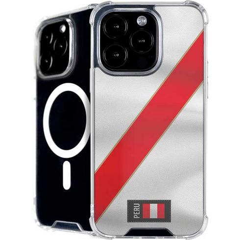 Peru Soccer Flag iPhone 16 Pro MagSafe Case