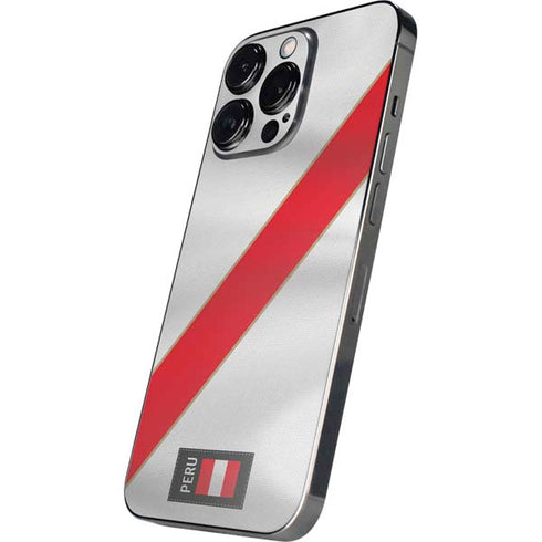 Peru Soccer Flag iPhone 16 Pro Max Skin