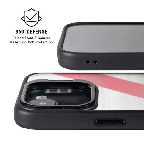 Peru Soccer Flag iPhone 16e Kickstand Case