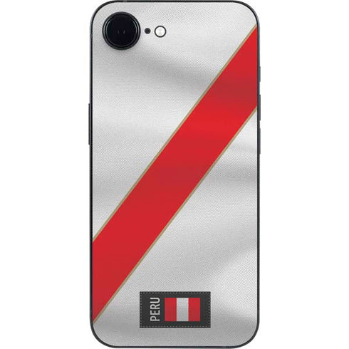 Peru Soccer Flag iPhone 16e Skin