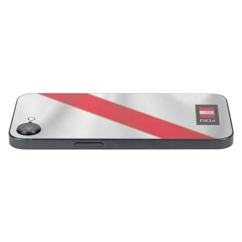Peru Soccer Flag iPhone 16e Skin