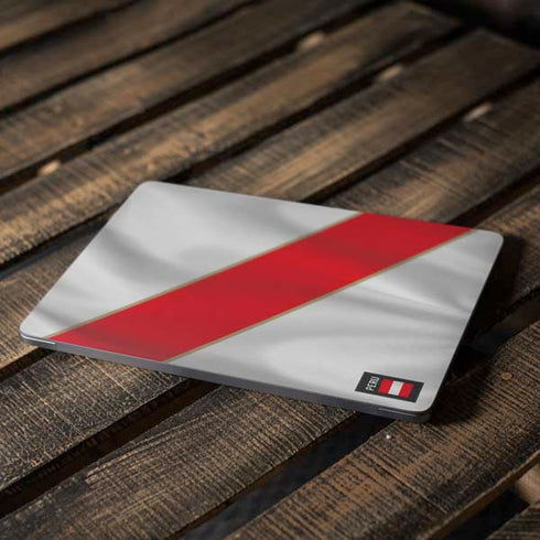 Peru Soccer Flag Apple MacBook Air Skin