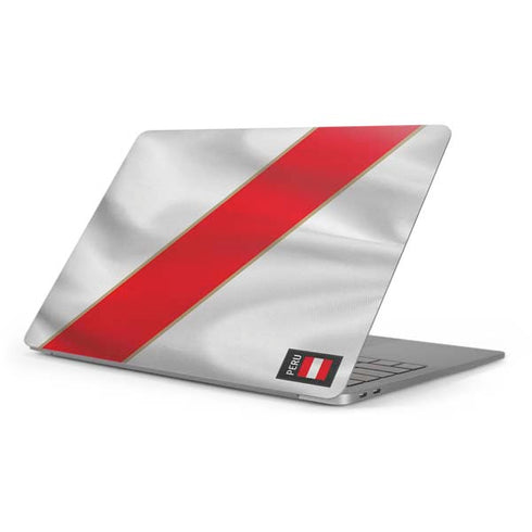 Peru Soccer Flag Apple MacBook Pro 16-inch Skin