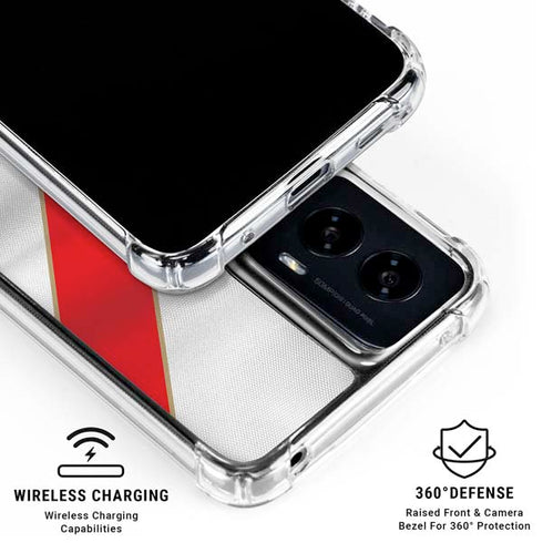Peru Soccer Flag Moto G Power 5G (2024) Clear Case