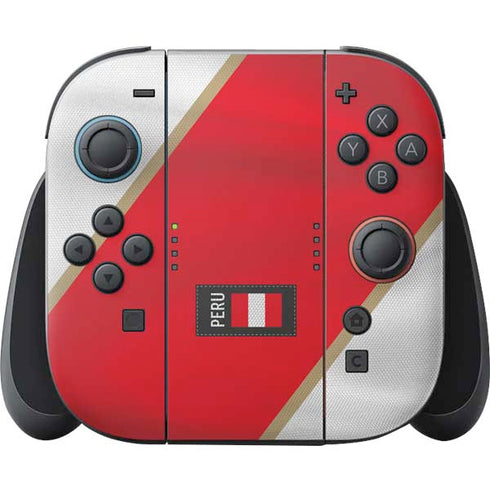 Peru Soccer Flag Nintendo Skins