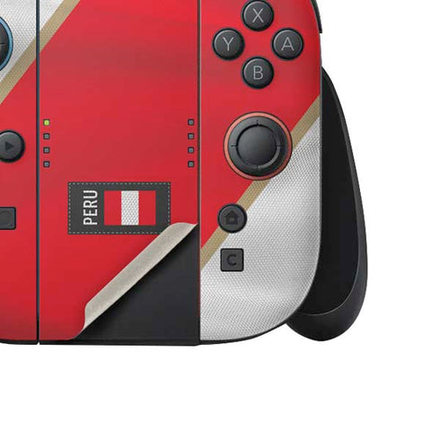 Peru Soccer Flag Nintendo Switch 2 (2025) Joy-Con Controller Skin