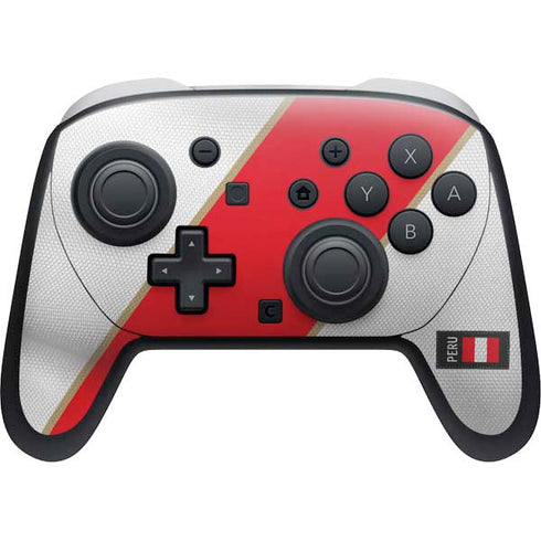 Peru Soccer Flag Nintendo Switch 2 (2025) Pro Controller Skin
