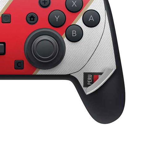 Peru Soccer Flag Nintendo Switch 2 (2025) Pro Controller Skin
