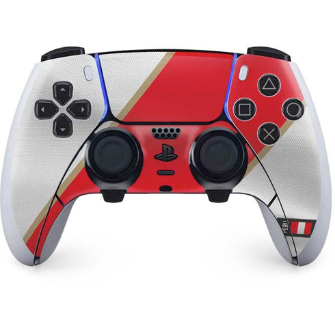 Peru Soccer Flag PS5 DualSense Edge Pro Controller Skin
