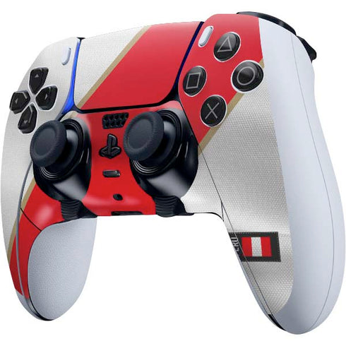 Peru Soccer Flag PS5 DualSense Edge Pro Controller Skin