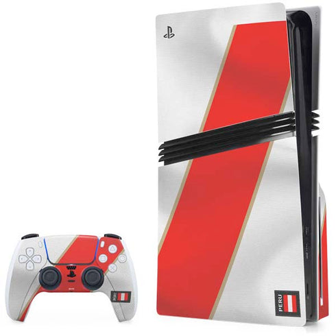 Peru Soccer Flag PlayStation PS5 Skins