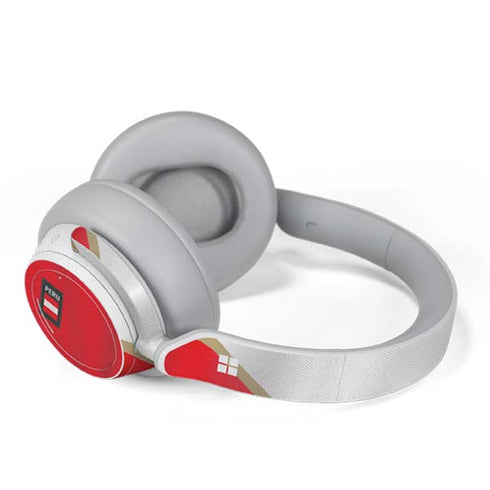 Peru Soccer Flag Surface Headphones Skin
