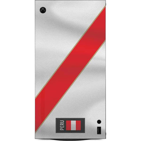 Peru Soccer Flag XBox Series X Digital Edition Console Skin