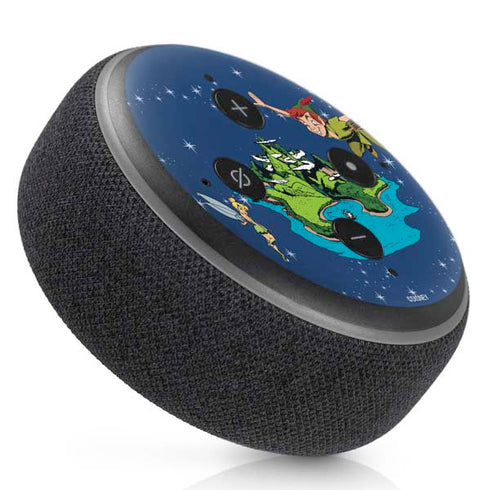 Disney Peter Pan and Tinker Bell in Neverland Amazon Echo Dot Skin