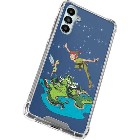 Disney Peter Pan and Tinker Bell in Neverland Gabb Phone 4 Clear Case