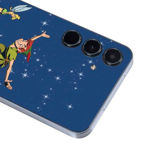 Disney Peter Pan and Tinker Bell in Neverland Galaxy A55 5G Skin