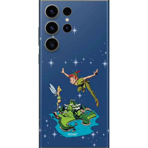Disney Peter Pan and Tinker Bell in Neverland Galaxy Skins
