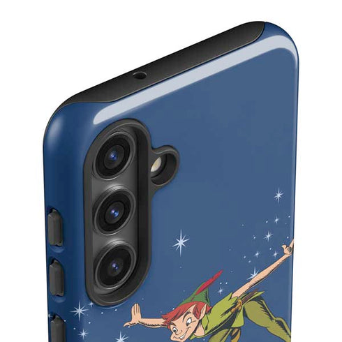 Disney Peter Pan and Tinker Bell in Neverland Galaxy S25 Impact Case