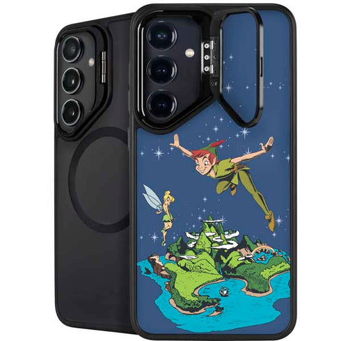 Disney Peter Pan and Tinker Bell in Neverland Galaxy S24 Plus Kickstand Case