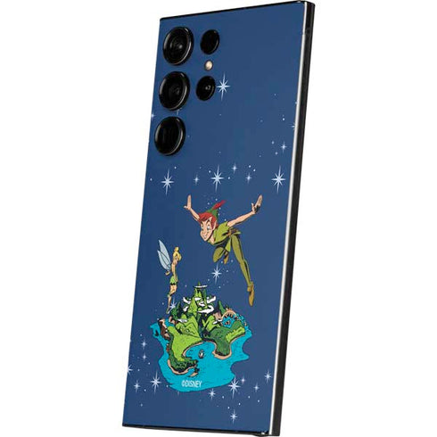 Disney Peter Pan and Tinker Bell in Neverland Galaxy S25 Ultra Skin