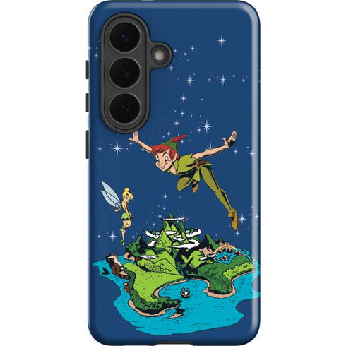 Disney Peter Pan and Tinker Bell in Neverland Galaxy S26 Impact Case