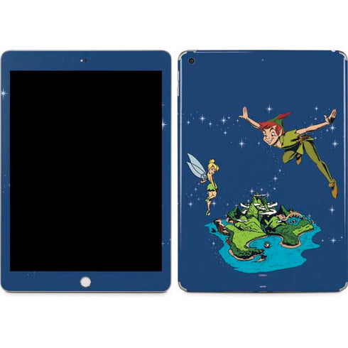 Disney Peter Pan and Tinker Bell in Neverland Apple iPad Skin