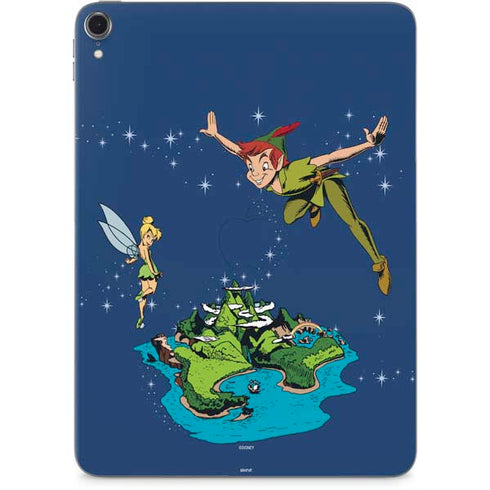 Disney Peter Pan and Tinker Bell in Neverland Apple iPad Pro Skin