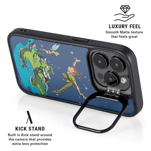 Disney Peter Pan and Tinker Bell in Neverland iPhone 13 Pro Max Kickstand Case