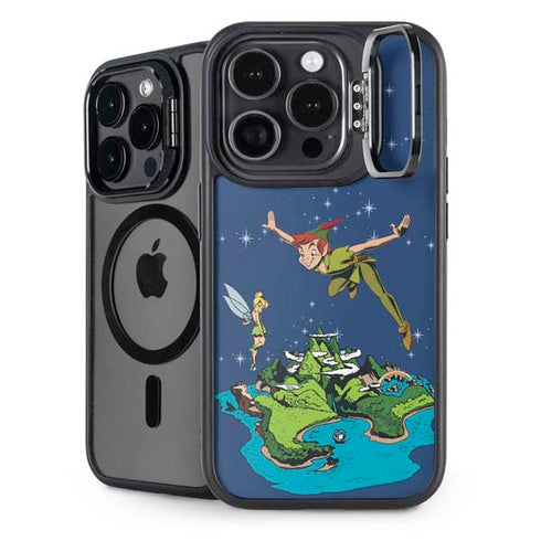Disney Peter Pan and Tinker Bell in Neverland iPhone 15 Pro Kickstand Case