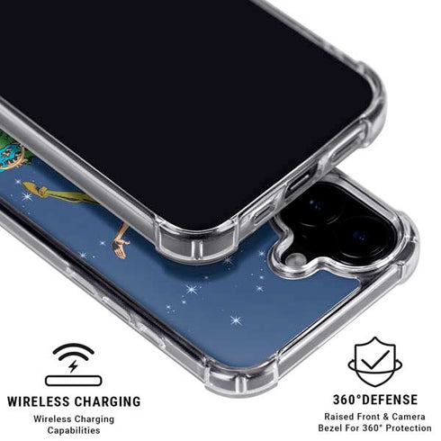 Disney Peter Pan and Tinker Bell in Neverland iPhone 16 MagSafe Case
