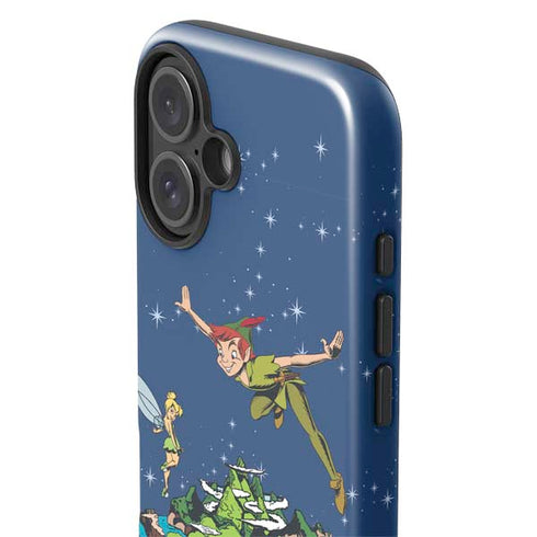 Disney Peter Pan and Tinker Bell in Neverland iPhone 16 Plus Impact Case