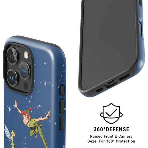 Disney Peter Pan and Tinker Bell in Neverland iPhone 16 Pro Magsafe Impact Case