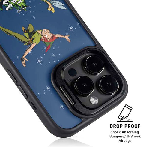 Disney Peter Pan and Tinker Bell in Neverland iPhone 16 Pro Max Kickstand Case
